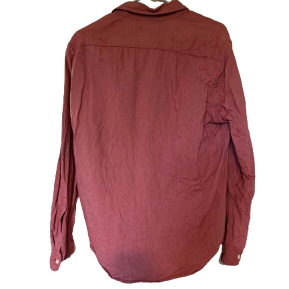 ❤️ Express Light Red Button Down - Picture 2 of 5